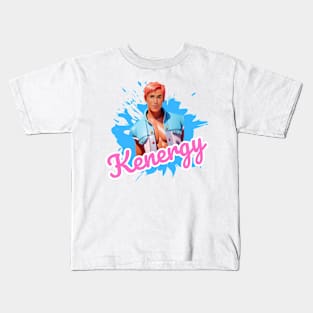 Eva Mendes Say Kenergy Ryan Gosling 2023 movie graphic illustration design by ironpalette Kids T-Shirt